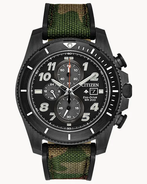 Citizen Promaster Tough Eco Drive Black Dial Watch CITIZEN